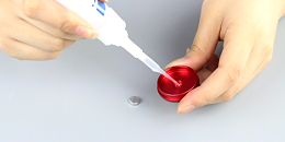 金属粘电镀abs用什么胶水固化快？推荐hr-496粘金属快干胶