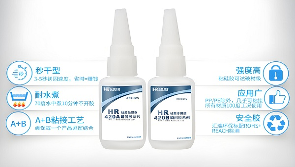 硅胶胶水，硅胶粘abs用什么胶粘剂？